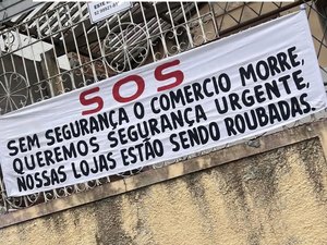 Comerciantes cobram implantação do Ronda no Bairro no Centro de Arapiraca após onda de assaltos