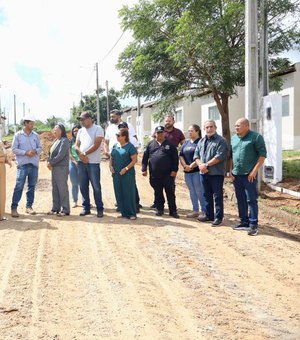 Prefeitura de Palmeira avança na construção de 300 casas novas no Conjunto Antônio Ribeiro