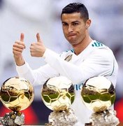 Site de apostas aponta Cristiano Ronaldo favorito ao prêmio de Melhor do Mundo