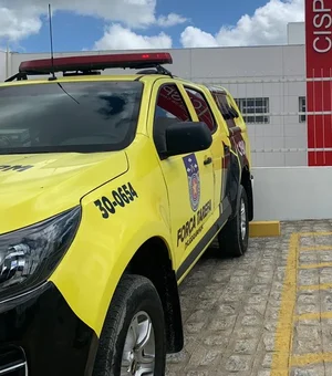 Homem é preso após agredir ex com socos e puxões de cabelo em Lagoa da Canoa
