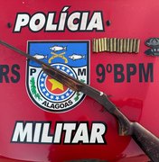Homem suspeito de ameaçar esposa com arma de fogo é preso pela PM em Água Branca