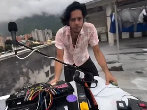Músico capta momento exato do terremoto na Venezuela em vídeo