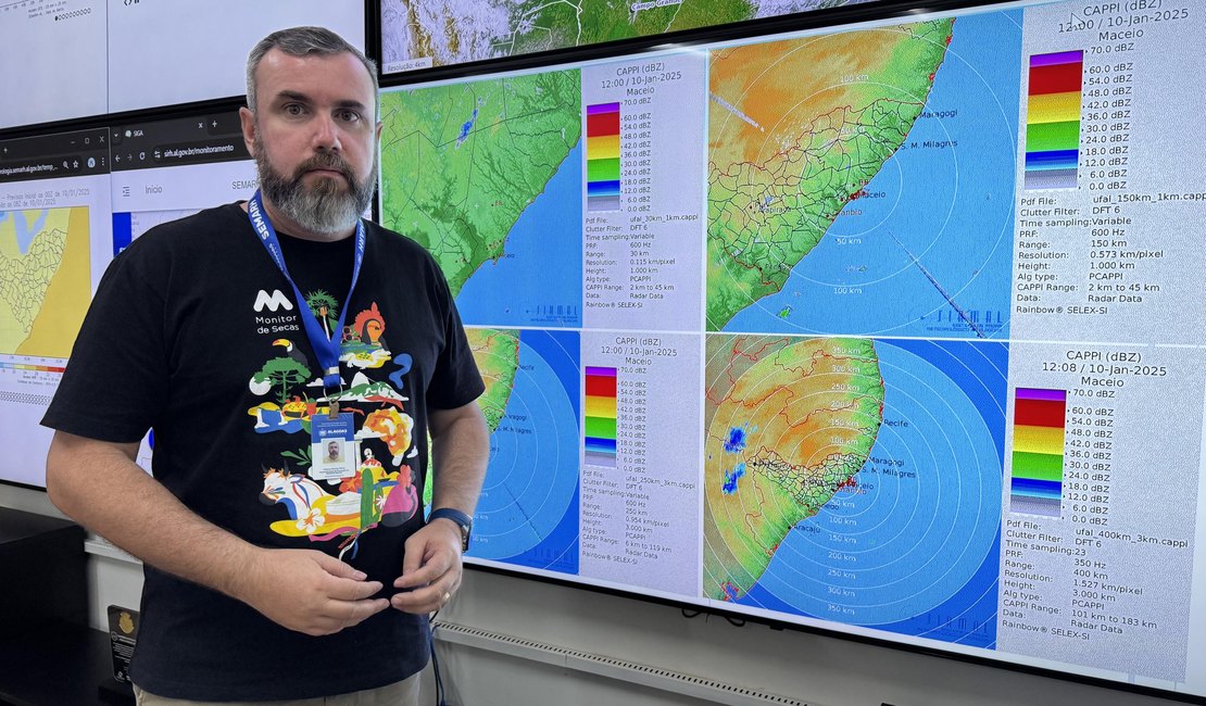 Semarh emite alerta meteorológico para pancadas de chuva no Agreste e Sertão