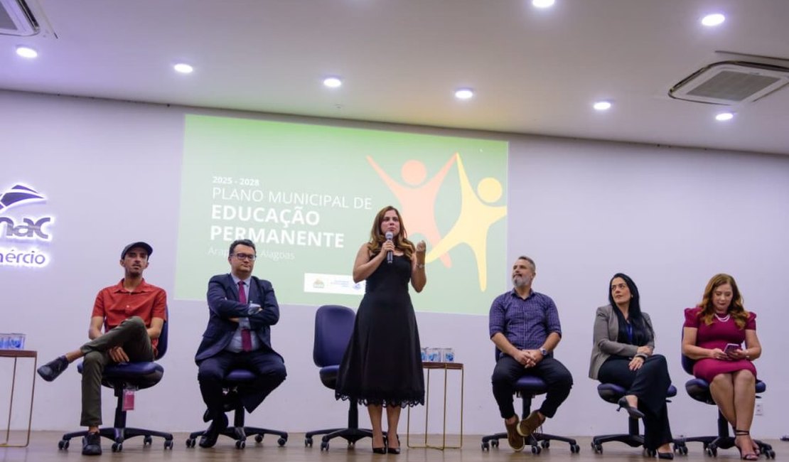 Arapiraca apresenta Plano de Educação permanente do SUAS