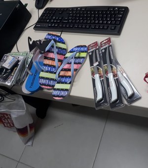 Homem é detido por furtar produtos de lojas no Centro de São Sebastião