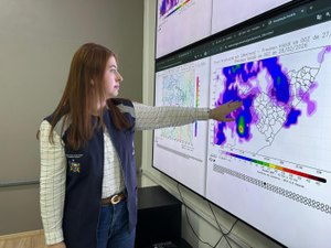 Previsão aponta dias de nebulosidade e chuvas passageiras em Alagoas