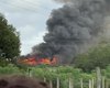 Incêndio atinge galpão de avícola, em Arapiraca