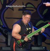 Baixista brasileiro toca forró com Jack Black no palco do Rock In Rio 