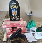 Polícia apreende quase oito quilos de maconha em Maceió