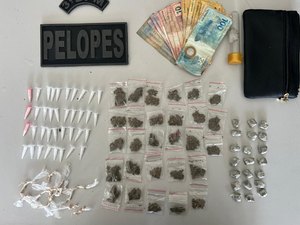 Dois homens são detidos com drogas no bairro Canafístula, em Arapiraca