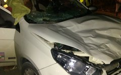 Acidente aconteceu na rodovia AL 465, em Porto Calvo