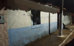 Incêndio atinge residência em São Miguel dos Campos