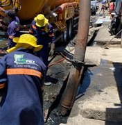 Prefeitura de Maceió desobstrui 70 metros de galerias pluviais no Bom Parto