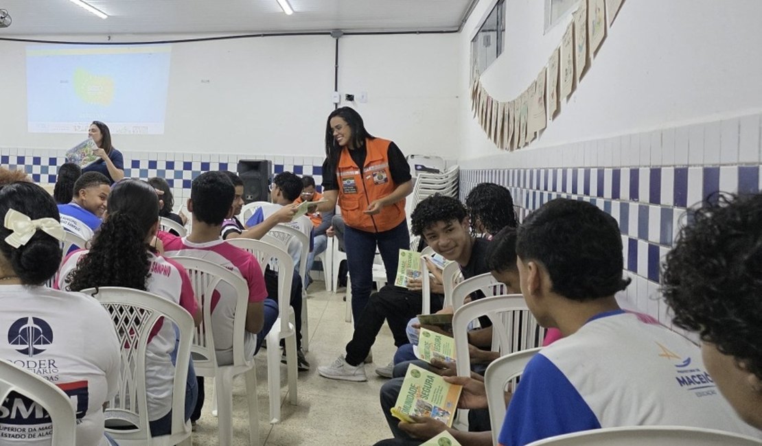 Defesa Civil de Maceió inicia ações educativas para construção do Plano Municipal de Redução de Riscos