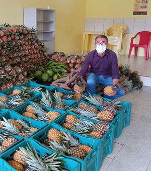 Regional Grande Mata Alagoana foi responsável por cerca de 44% dos alimentos do PAA