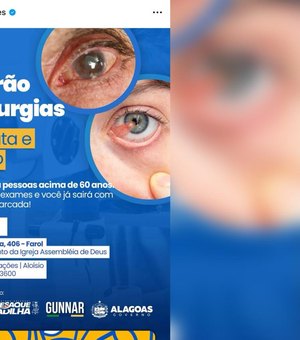 Aliados de JHC, Mesaque e Gunnar haviam anunciado mutirão de cirurgias patrocinado por Paulo Dantas