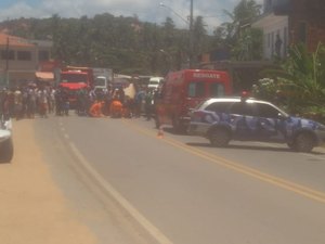 Acidente de trânsito em Japaratinga deixa homem em estado grave