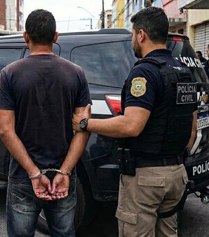 [Vídeo] Vizinho é preso acusado de estuprar criança de 11 anos em Arapiraca