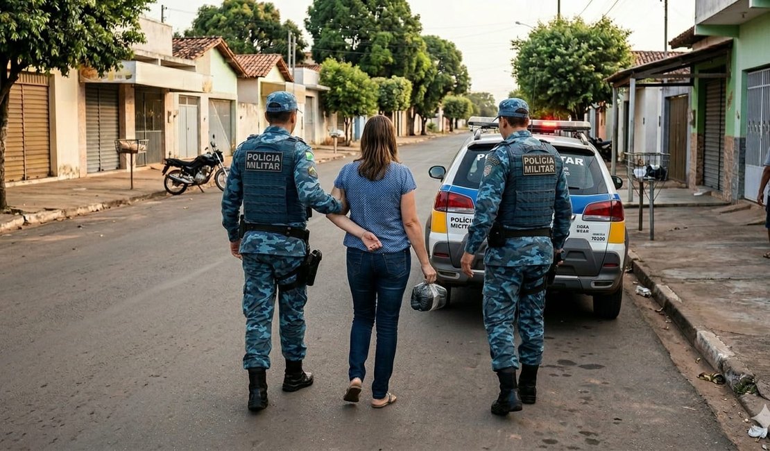 Mulher é presa com drogas para vender para pagar advogado para o marido em AL