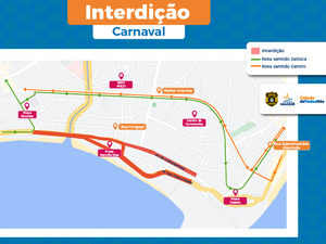 Jaraguá: confira as interdições de trânsito para o Carnaval