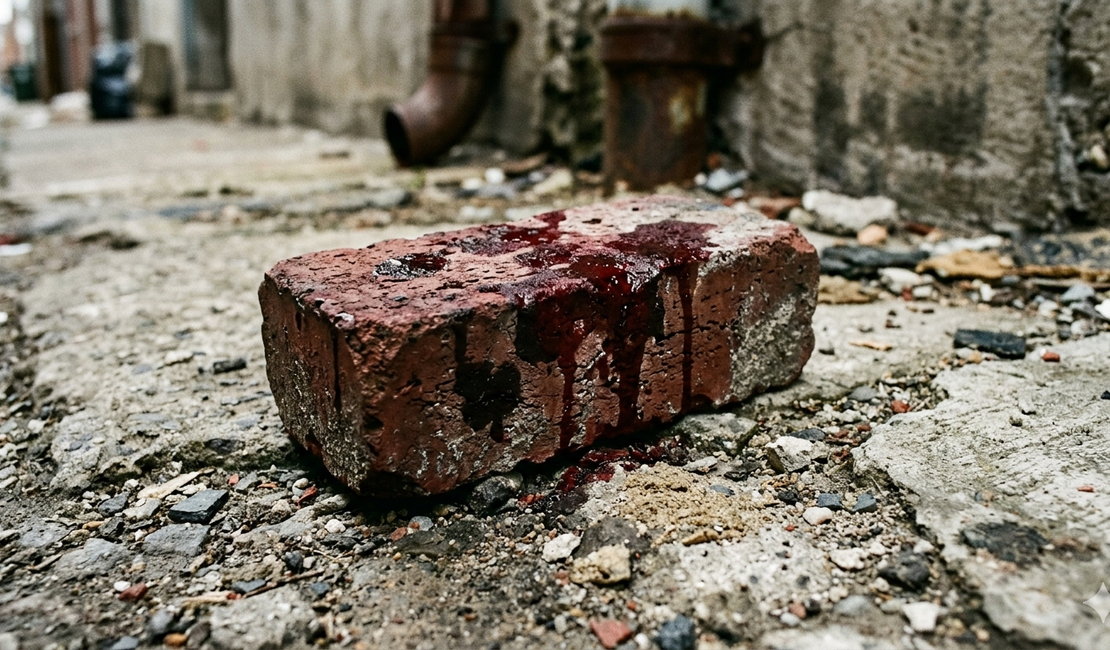 Homem é preso por tentar matar esposa com faca e tijolo no Vergel do Lago