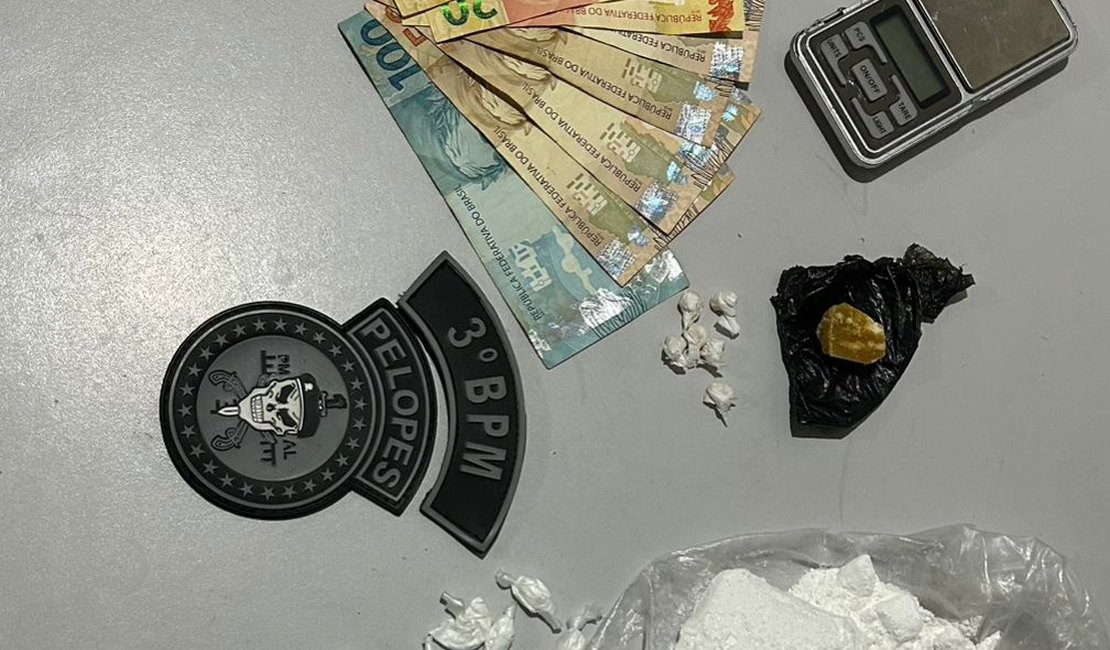 Homem de 57 anos é preso por tráfico de drogas em Arapiraca