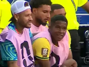 Dublagem revela desabafo de Endrick com Neymar em estreia do Brasil