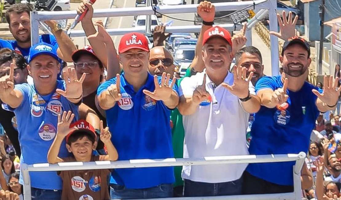 Paulinho Mendonça participa de caravana em Jacaré dos Homens e Batalha