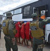 Polícia Penal deflagra operação e transfere reeducandos do Sistema Prisional