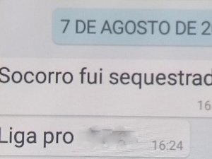 Mulher simula sequestro para fugir com suposto amante