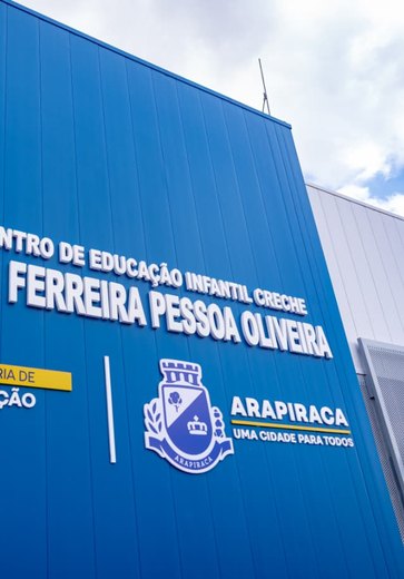 Prefeito entrega 15ª creche e amplia vagas na educação infantil em Arapiraca