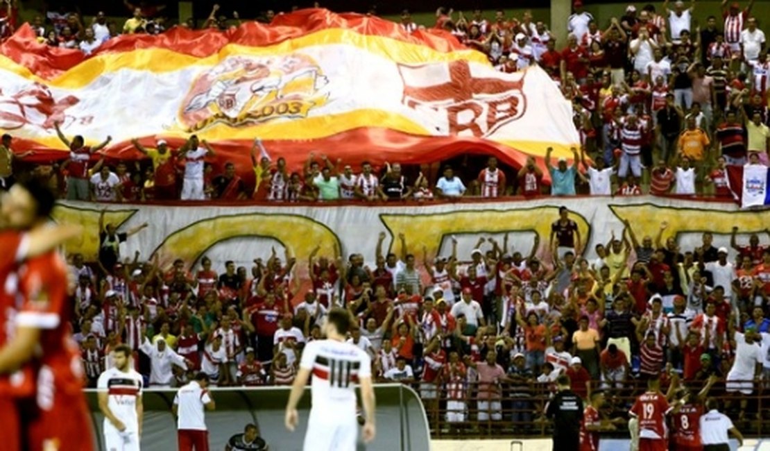 Partida contra o Santa Cruz registra o maior público do CRB