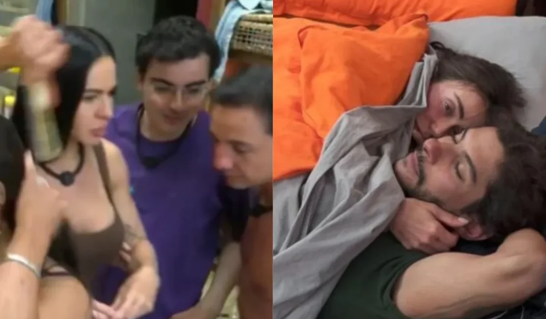 A Fazenda 17: Dudu diz que flagrou Michelle Barros e Shia transando