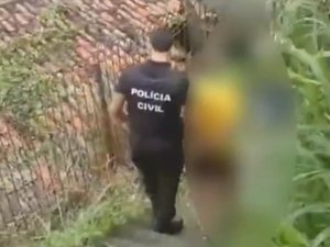 [Vídeo] Suspeito de matar criança de 3 anos em PE é preso em Maceió, nesta sexta-feira (12)