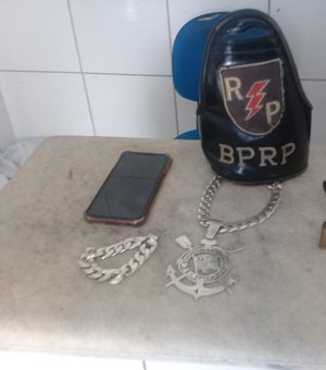 Com passagem em São Paulo por roubo, jovem é preso em Maceió pelo mesmo crime