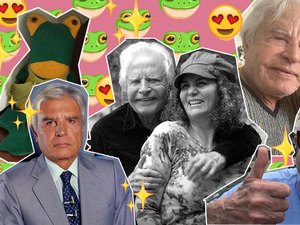 São muitos os motivos para acompanhar a vida de influencer digital de Cid Moreira. Vem!