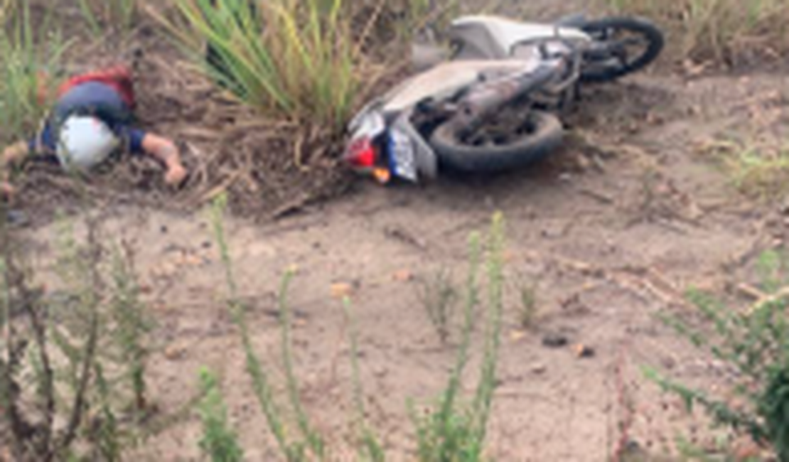 Motociclista morre em acidente na rodovia AL-220, em Campo Alegre