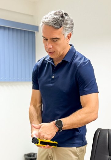 Deputado federal Rafael Brito entrega 15 tasers para a PRF em Alagoas