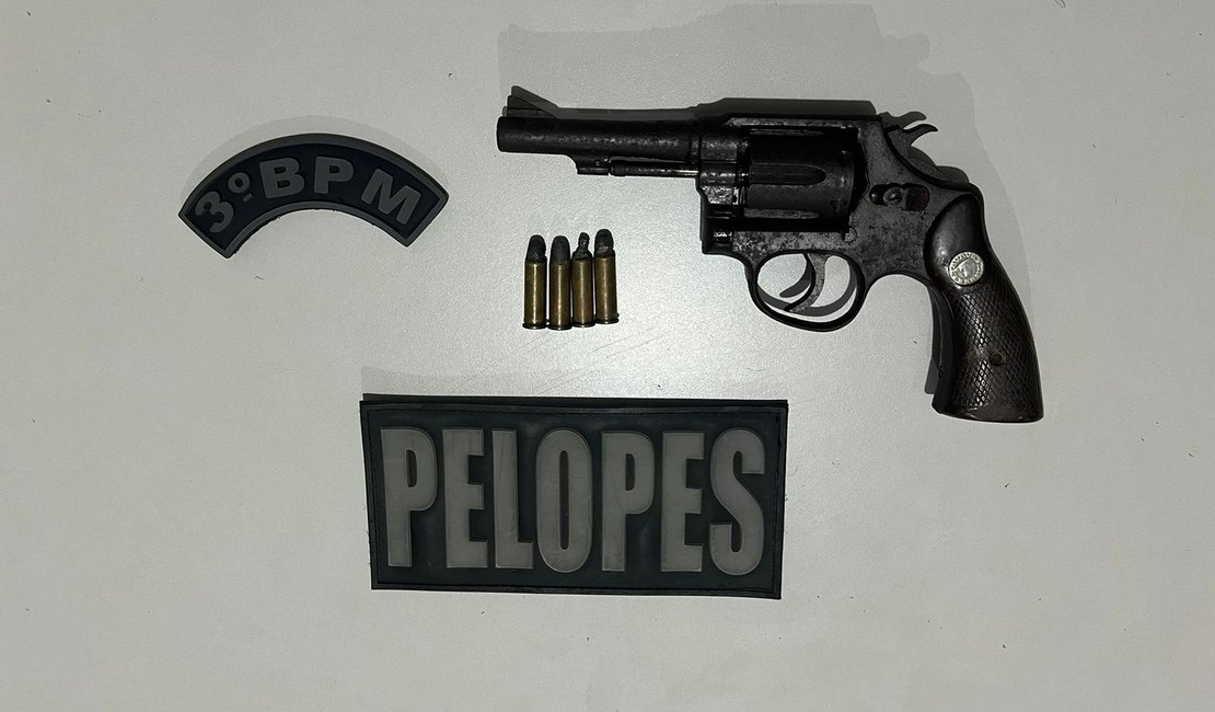 Homem é preso por posse irregular de arma de fogo em Arapiraca