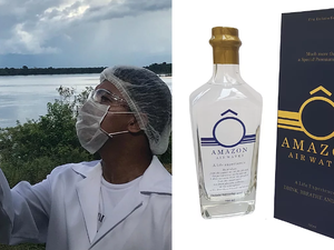 Empresa engarrafa umidade do ar da Amazônia e vende por R$ 323