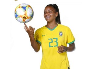 Maragogiense Geyse Ferreira comemora convocação da Seleção Brasileira