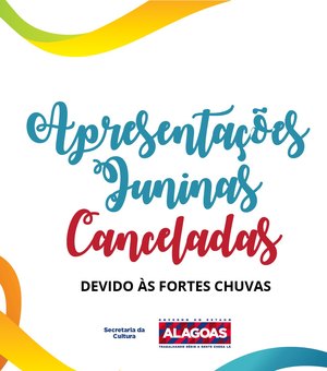 Apresentações juninas no Jaraguá são canceladas devido às fortes chuvas desta quarta-feira (28)