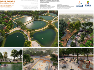 Projeto Parque das Lagoas coloca Maceió entre as finalistas do Mapa de Iniciativas Urbanas