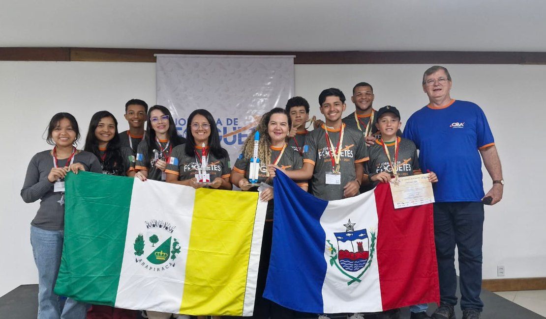 Arapiraca: alunos da Rede Municipal conquistam medalhas em competição nacional