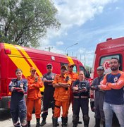 Equipes do Corpo de Bombeiros e do Samu salvam vítima de afogamento na Pajuçara