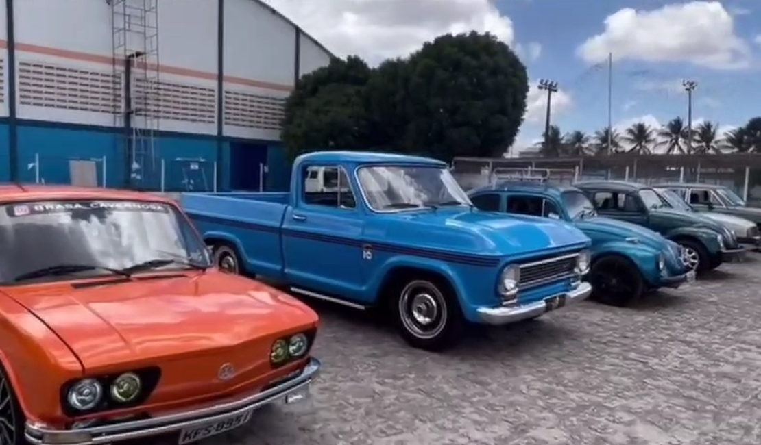 [Vídeo] Lançamento do 3º Encontro de Carros Antigos movimenta Arapiraca neste fim de semana