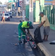 Após paralisação de garis, Arapiraca tem lixo recolhido por equipes da Prefeitura