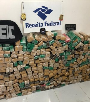[Vídeo] Operação apreende 300kg de maconha em Maceió; droga tinha como destino Arapiraca 