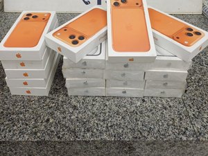 PRF apreende cerca de R$ 100 mil em iPhones sem nota fiscal ﻿em São Miguel dos Campos