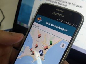 Aplicativo aponta locais para a entrega de recicláveis em Maceió